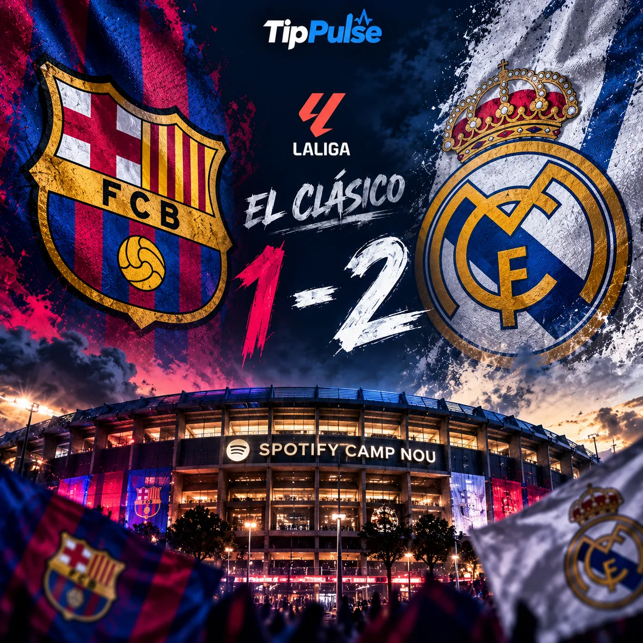 Kylian Mbappé celebrates after scoring twice in Real Madrid’s 2-1 El Clásico win over Barcelona